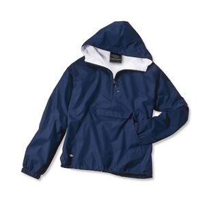 Charles River Apparel Kids Blue Hooded Pullover